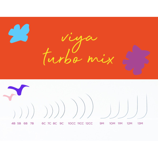 VIYA Turbo mix B/C/CC/M 0.07 4-13mm