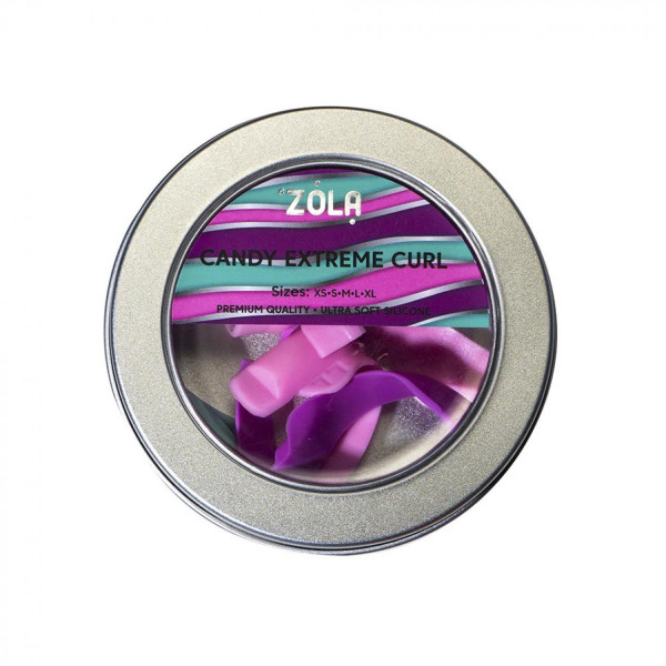 Zola Candy extreme curl — валики для ламінування вій для комбінованого ефекту