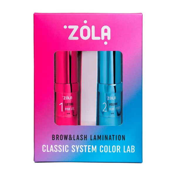 Zola набір Color Lab для ламінування Brow&Lash Lamination Classic System