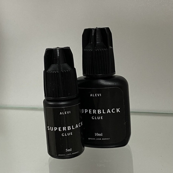 Клей для наращивания Alevi Superblack 5мл