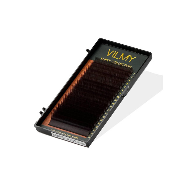 Вії Vilmy Klipky chocolate mix L / 0.07 / 7-14