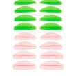 Zola валики для ламинирования Round Curl Pink and Green, 8 пар