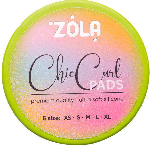 Валики для ламінування Zola Chic Curl (XS, S, M, L, XL)