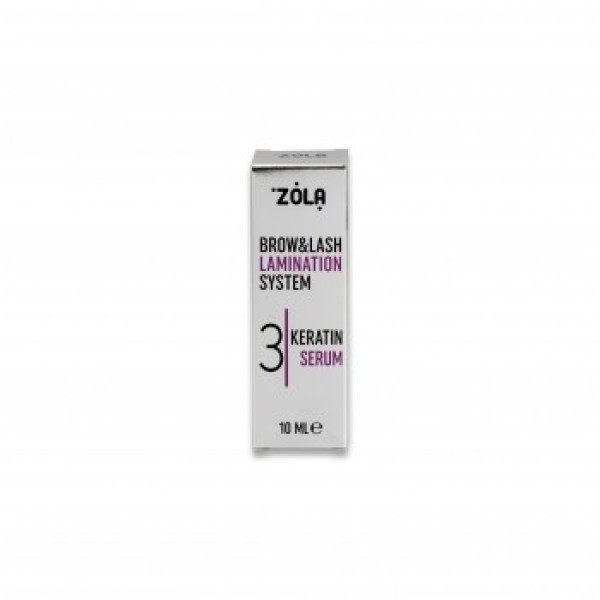 Zola №3 склад для ламінування Keratin Serum