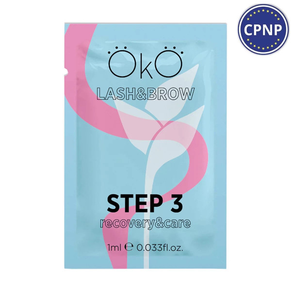 Склад для ламінування вій і брів Oko Step 3 Care&Recovery, 1 мл