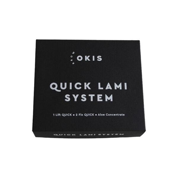 Набор Okis Brow Quick Lami System (1 Quick Lift 10ml, 2 Quick Fix 10ml, Aloe Concentrate 15ml)