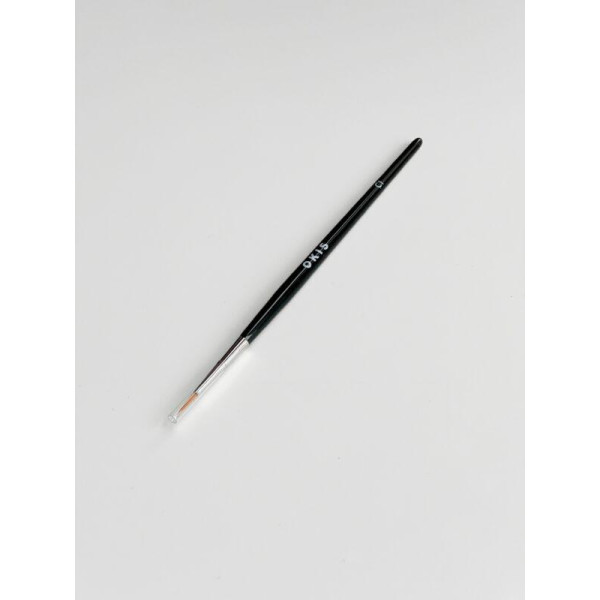 Кисточка для окрашивания бровей краской Okis Brow C1 из нейлона круглая