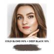 Крем-краска для бровей Deep Black (без окислителя) с экстрактом хны Okis Brow 15ml