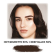 Крем-краска для бровей Deep Black (без окислителя) с экстрактом хны Okis Brow 15ml