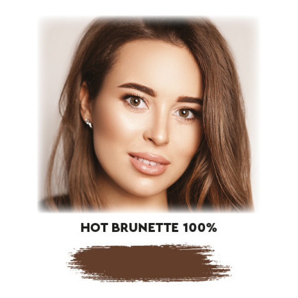 Крем-краска для бровей Deep Black (без окислителя) с экстрактом хны Okis Brow 15ml