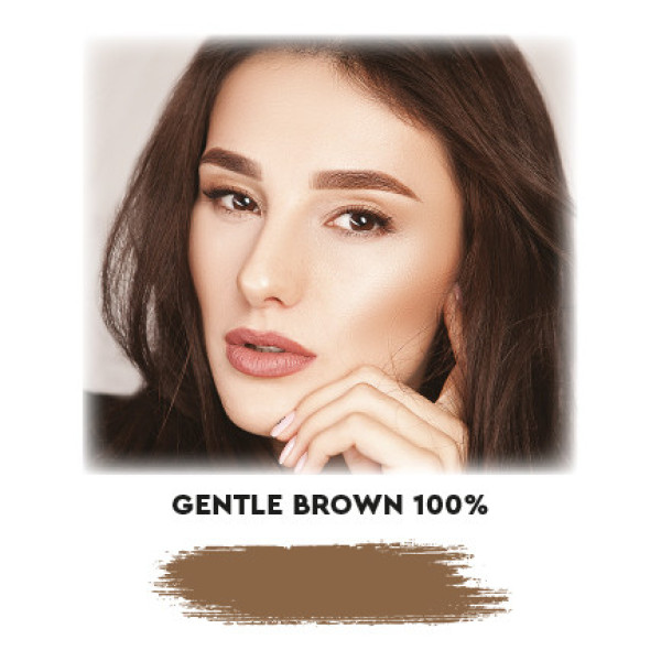 Крем-краска для бровей Deep Black (без окислителя) с экстрактом хны Okis Brow 15ml