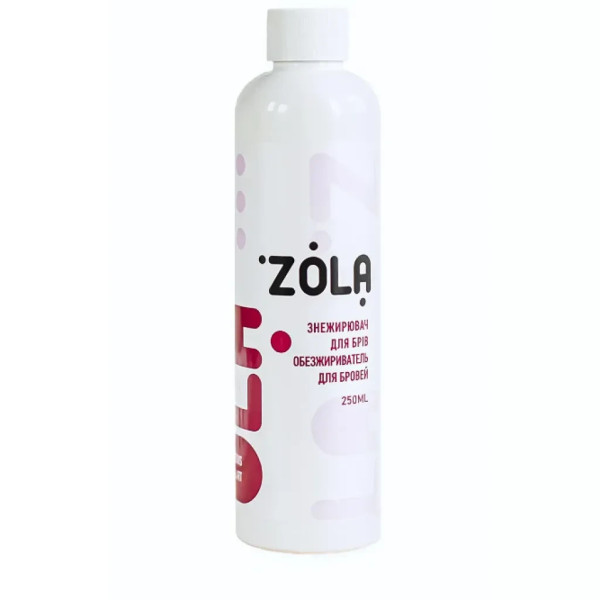 Zola Обезжириватель для бровей, 250ml