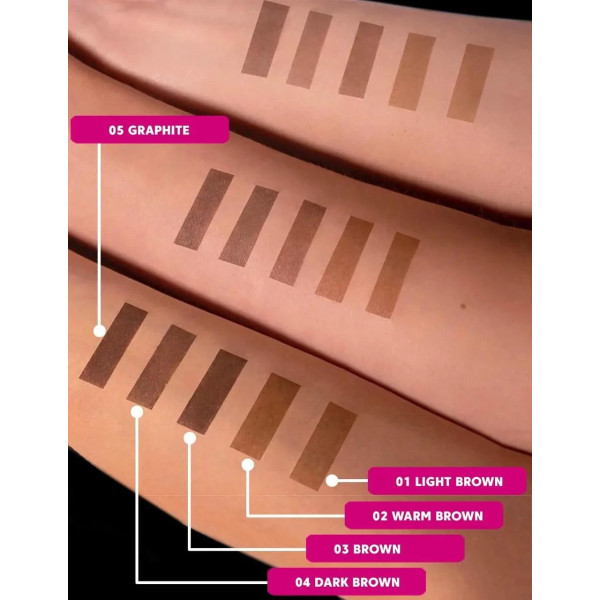 Набір фарба + окисники Zola Eyebrow Tint Set в саше по 5ml