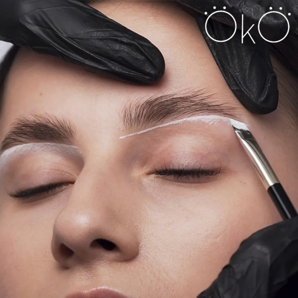 Паста для брів Oko Eyebrow Contour Paste White Pearl 15ml