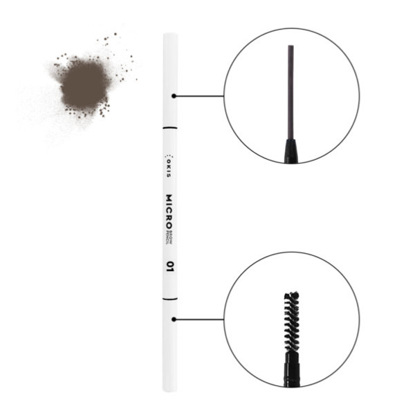 Пудровий олівець для брів Cold Blond 02 Okis Brow 0,5g