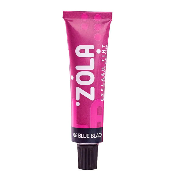 Zola фарба для брів з колагеном Eye Brow Tint with Collagen 06 Blue Black 15ml