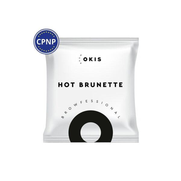 Саше для бровей Hot Brunette с экстрактом хны Okis Brow 5ml (без окислителя)