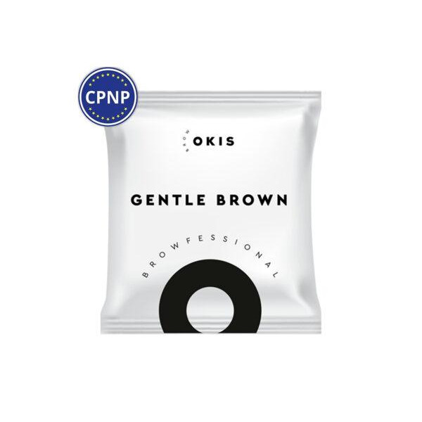 Саше для брів Gentle Brown з екстрактом хни Okis Brow 5ml (без окисника)