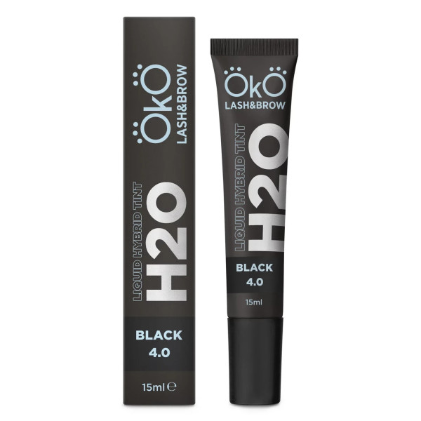 Краска для ресниц и бровей Oko Liquid Hybrid Tint H20 Black 4.0, 15ml