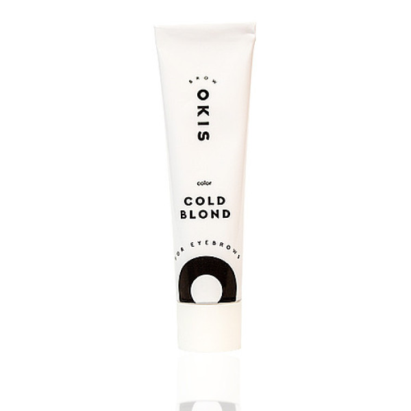 Крем-фарба для брів Cold Blond з окисником з екстрактом хни Okis Brow 15ml