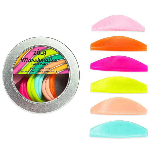 Zola валики для ламинирования Marshmallow Lami Pads, 6 пар