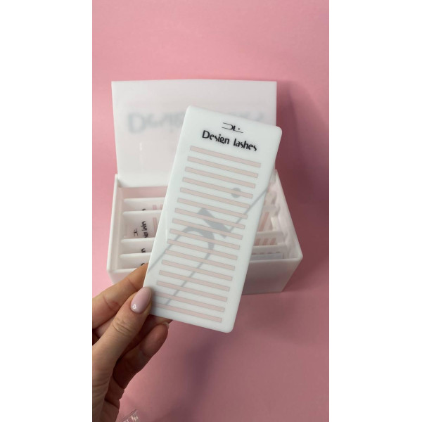 Лешбокс Design Lashes з 5 подовженими планшетами