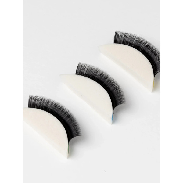 Ресницы черные Viya Glow mix C / 0.07 / 6-14