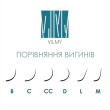 Ресницы VILMY VIYA черные отдельные длины C / 0.07 / 6