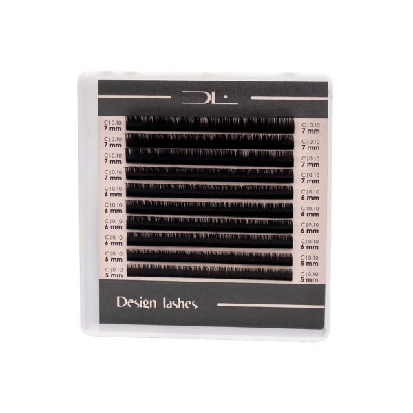 Ресницы Design Lashes mix черные 10л