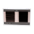 Вії Design Lashes mix чорний шоколад 24л C / 0.1 / 7-14