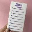 Акрилова планшетка з розміткою Beauty Lashes