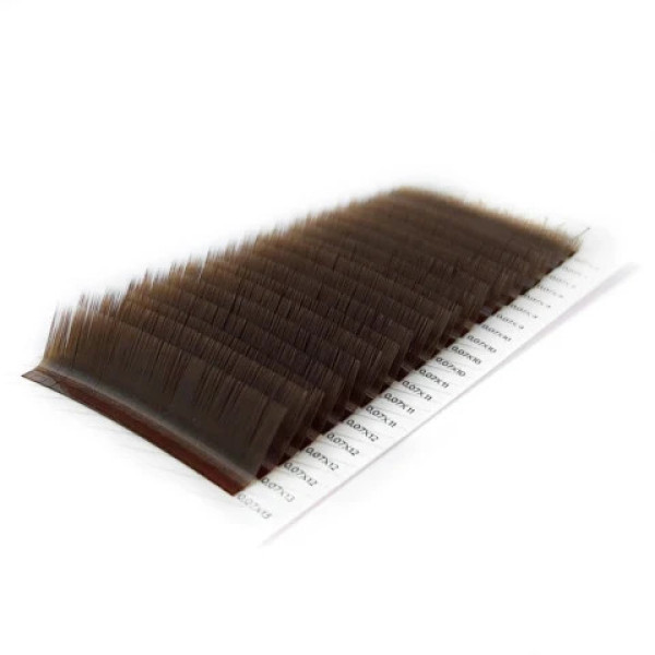 Ресницы Onrial Dark Brown mix B / 0.1 / 5-8