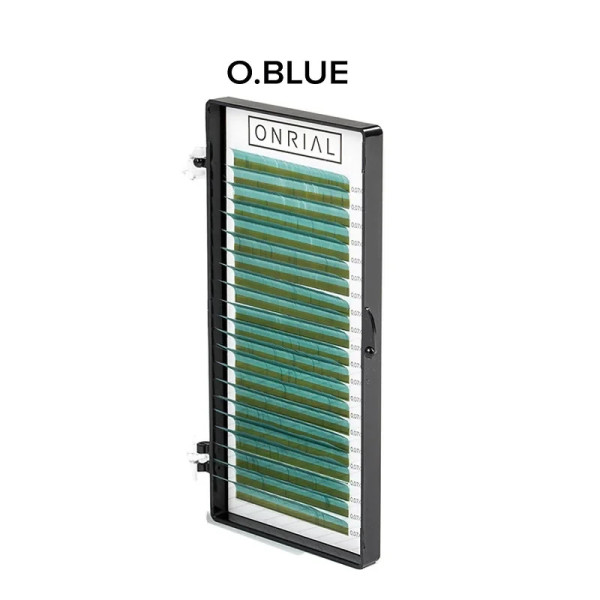 Вії кольорові мікс O.Blue Onrial D / 0.07 / 6-13