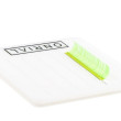 Вії кольорові мікс Green Neon Onrial C / 0.07 / 6-13