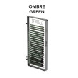 Ресницы омбре микс Green Onrial D / 0.07 / 6-13
