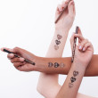 Пудровий олівець для брів Elan Brow Liner Pro B 03 blonde
