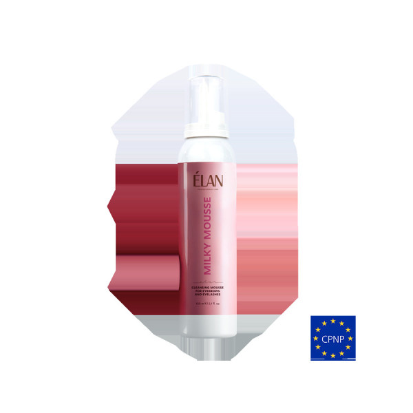 Мус для брів і вій очищаючий Elan Milky Mouse 150мл