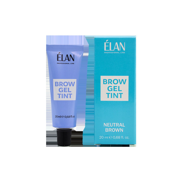 Elan гель-краска для бровей Neutral Brown (20ml)