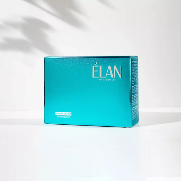 Фарба для брів Elan у саше 02 темно-коричневий