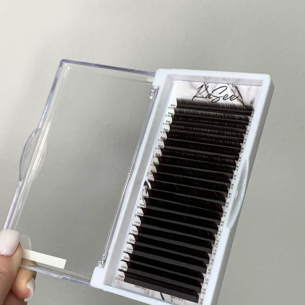 Вії KaSee Chocolate 21л L / 0.05 / 6-13