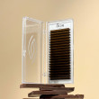 Вії коричневі Oh Ochi Dark Chocolate mix LC / 0.07 / 7-13
