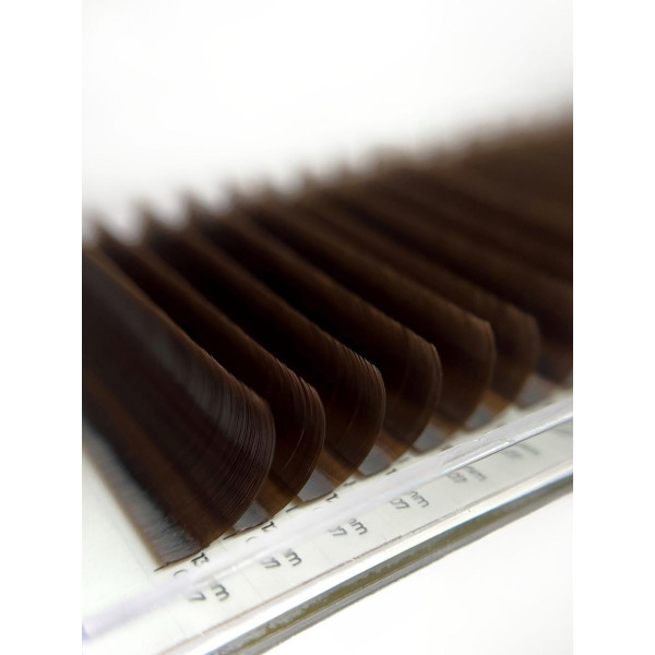 Вії коричневі Oh Ochi Pecan mix B / 0.07 / 4-8