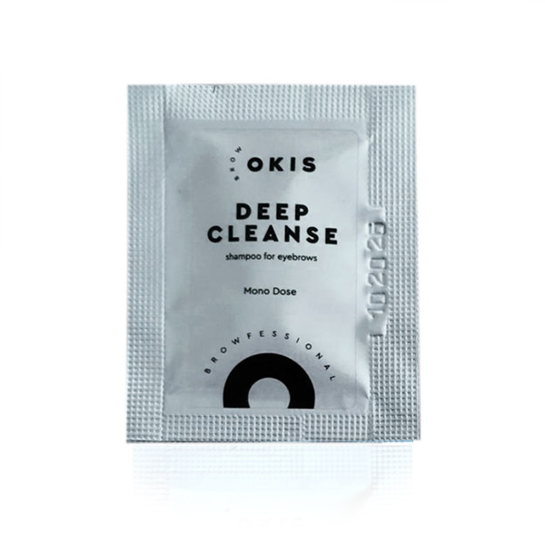 Саше шампунь глубокой очистки Deep Cleanse Shampoo 3мл Okis Brow