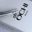 Пінцет Oh Ochi Assistant neo дельфін з насічками