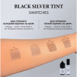 Краска для ресниц Elan Black Silver Tint №1 10 мл – стойкая профессиональная краска черного цвета