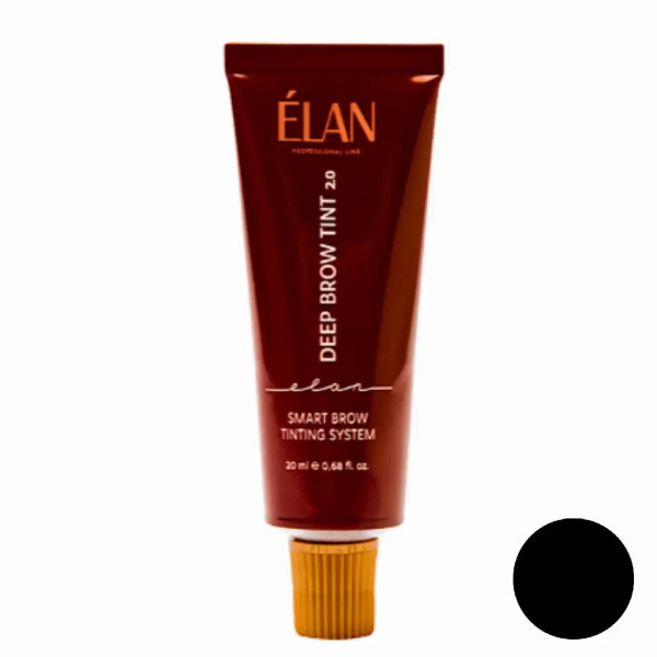 Фарба Elan Deep Brow Tint 2.0 - 03 Black для брів і вій 20ml (чорна)