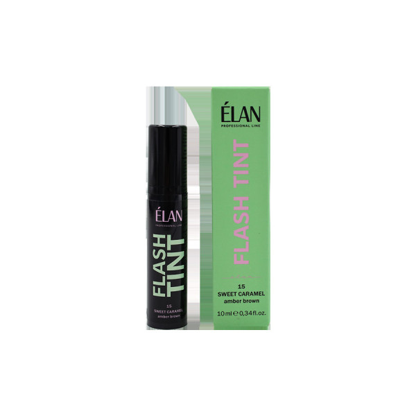 Краска для бровей Elan «Flash Tint» 15 Sweet Caramel (amber brown) 10ml