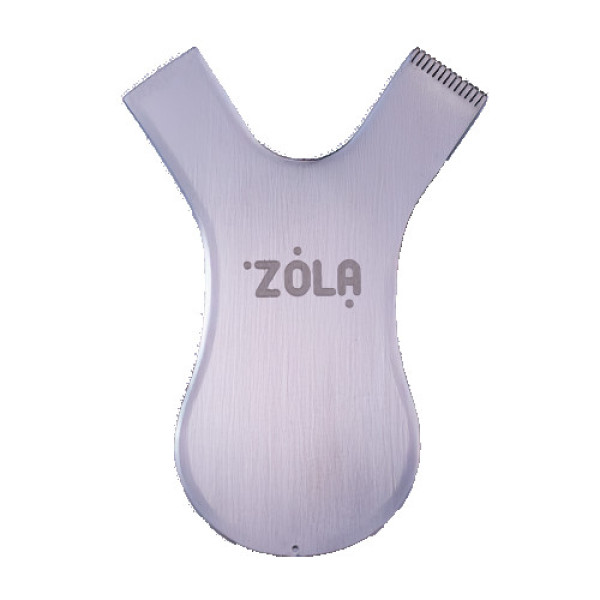Аплікатор - гребінець Zola Comb сріблястий