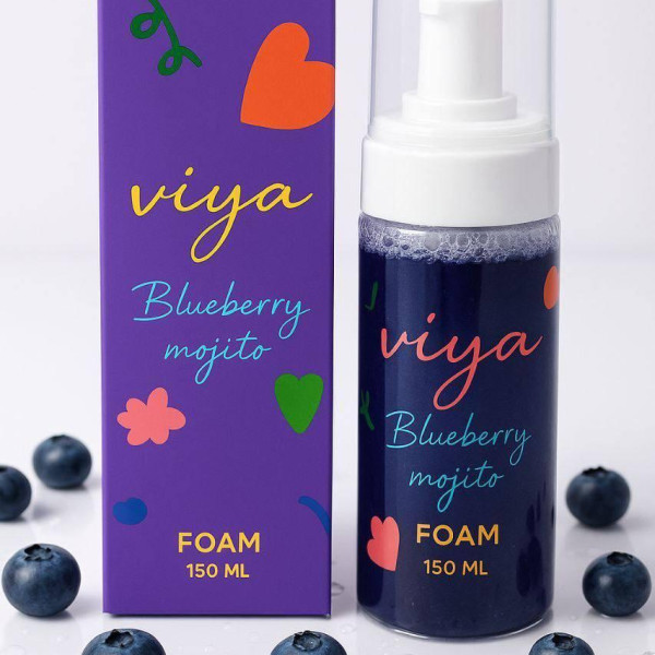 Пенка для лица  Viya Melon Bellini 150мл BLUEBERRY MOJITO