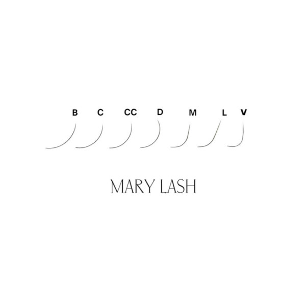 Вії Mary Lash чорні mix